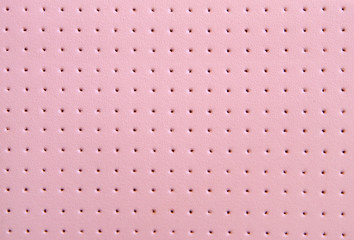 Natural decorated leather