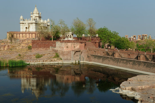 White Marble Memorial To Maharaja Jaswant Singh II, Jodphur