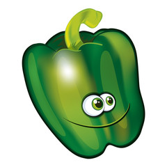 poivron, Pizza, pizzeria, vert,