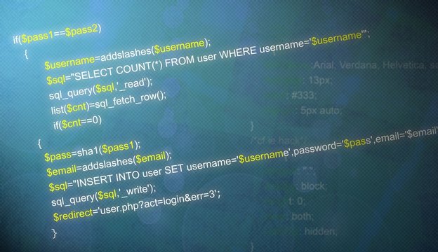 Html, PHP, CSS codes