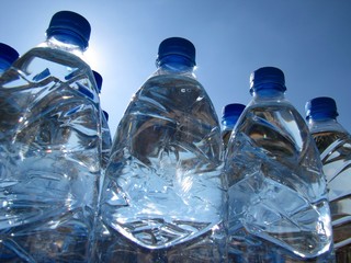 Bouteilles d'eau