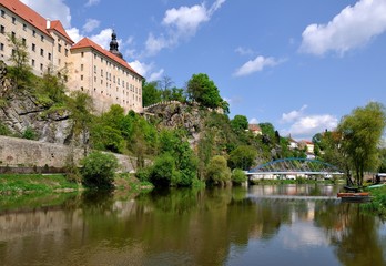 Fototapeta na wymiar Castle and monastery