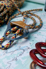 Mountain climbing gear