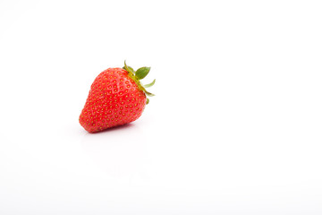 A red strawberry