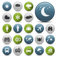 Icon Set 2 - Travel and Weather