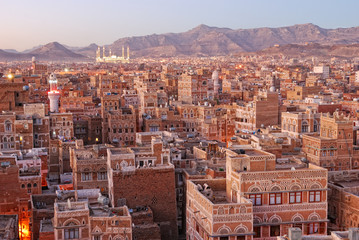 Morning view on Sanaa