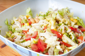 insalata mista di verdure