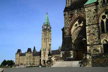 Fototapeta na wymiar Canada Parliament Building