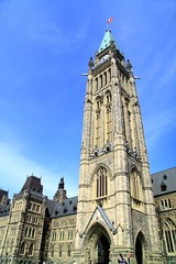 Fototapeta na wymiar Kanada Budynek Parlamentu