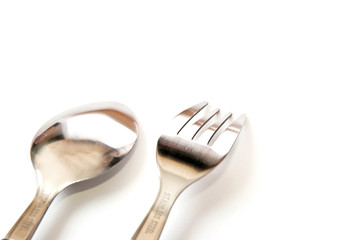 Fork and spoon
