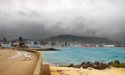 Wellington Harbor, New Zealand © Dmitry Pichugin