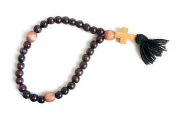 Wooden rosary