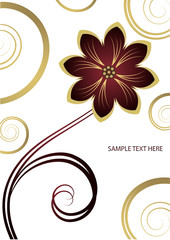 abstract floral background