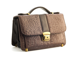 brief case isolated on white