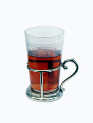 Isolated Glass of Tea, Teacup