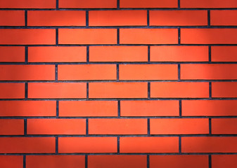 Red brick wall