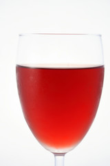Rose Wine Glass