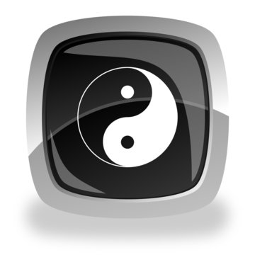 Yin Yang web button