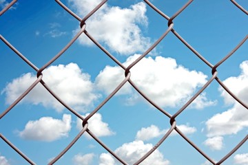 wired fence