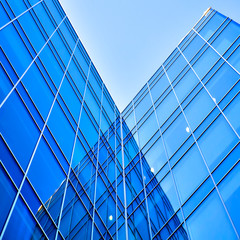 modern glass business center