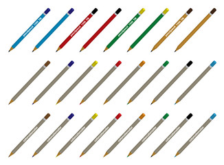 pencils collection
