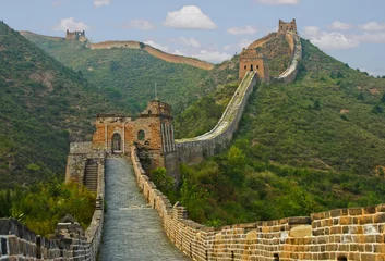 Crédence en verre imprimé Mur chinois Le chemin à parcourir