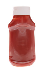 ketchup, isolated.