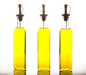 bottles of olive oil