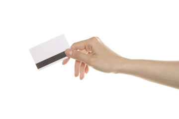 Hand With Credit Cards