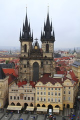 Obraz premium Die Teynkirche