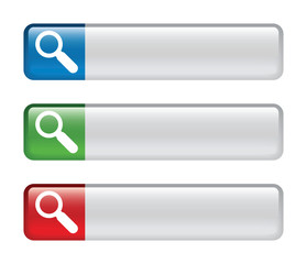 web navigation, web buttons, vector illustration