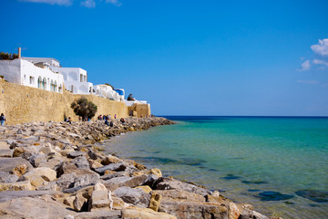 Fototapeta na wymiar ville d'Hammamet