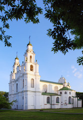 Fototapeta na wymiar Cerkiew w Połocku na Białorusi