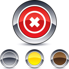 Delete cross round button.