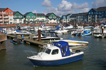 Fototapeta na wymiar Exmouth Harbour
