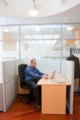 Employee in the office