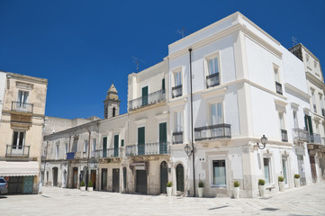 Cathedral Square. Altamura. Apulia.