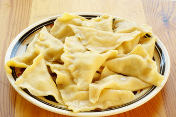 Kreplach (Jewish ravioli)