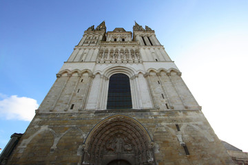 Fototapeta na wymiar Cathedrale Angers 3