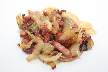 lardons et oignons