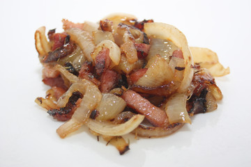 lardons et oignons