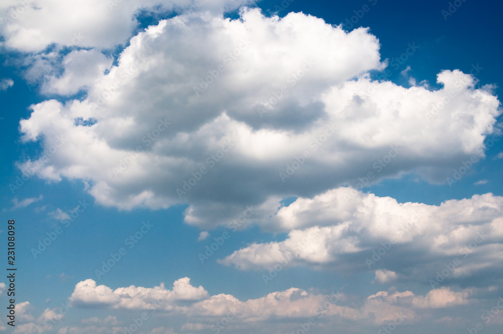 Wall mural sky