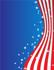 patriotic american july vector