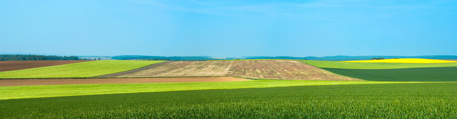 panoramique de la bourgogne