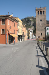 Monselice, Italy: Medieval old town