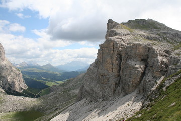 Fototapeta na wymiar Wonderful mountain in Trentino