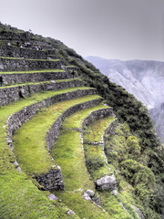 Terraces at Machu Picchu