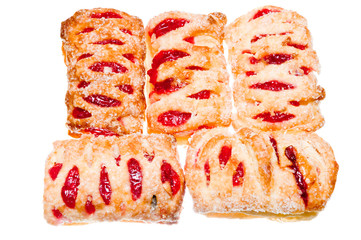 Cookies with confiture