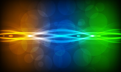 Abstract lights background. Vector illustration.