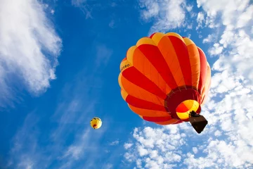 Fotobehang Ballon Balloons in flight